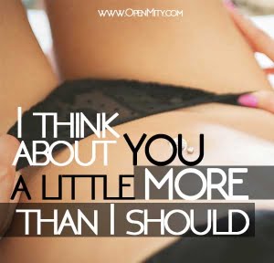 Dirty-talk-examples-and-quotes-I-think-about-you naughty saying for him