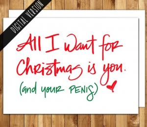 Naughty-Christmas-Cards penis