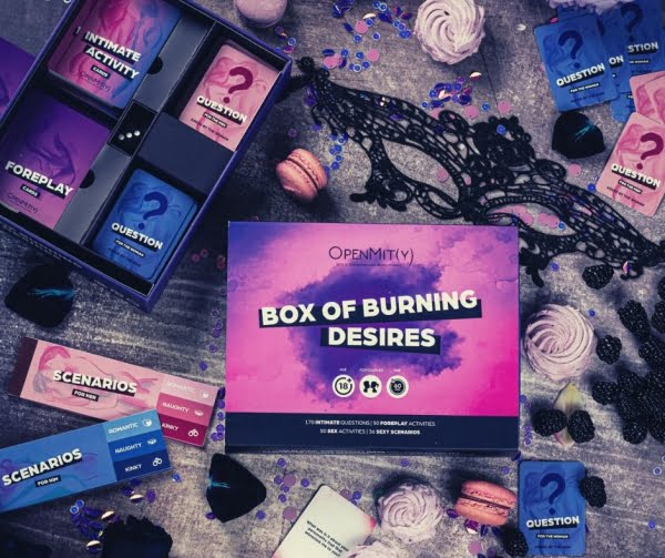 Box of Burning Desires OpenMity game for couples