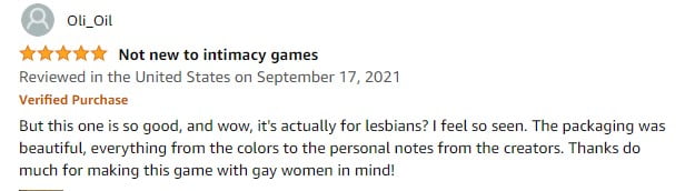 Lesbian game review