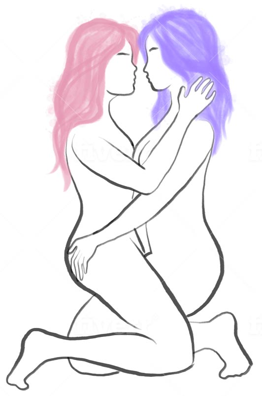 Lesbian-position-facing