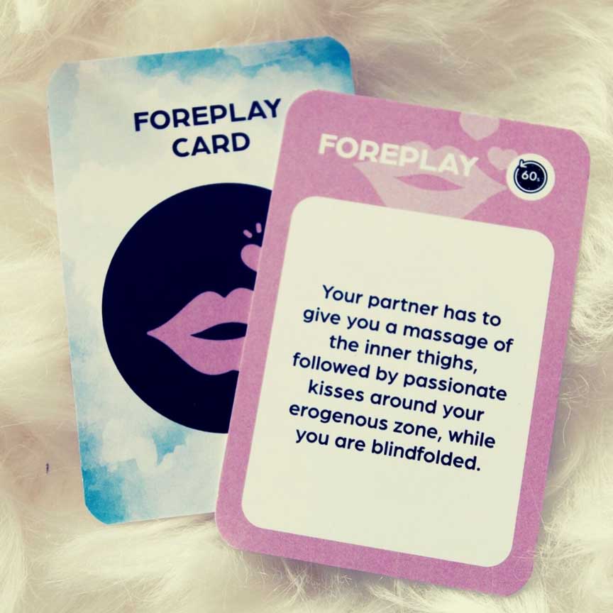 Foreplay game card example