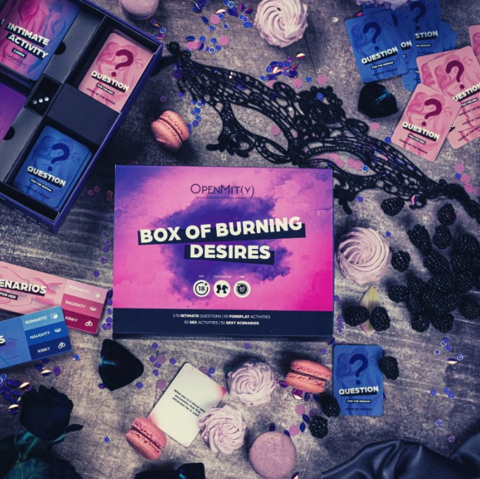 Box of Burning Desires Game probably the most extensive sex game for couples