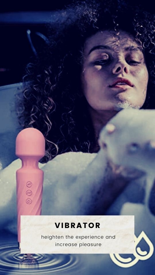 A vibrator as a sexual valentine's day gift for her