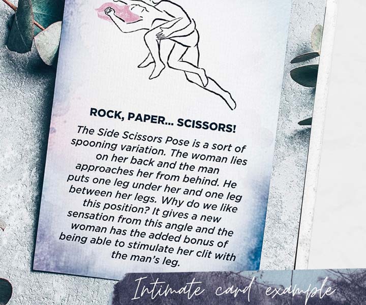 sexy bedroom games card example