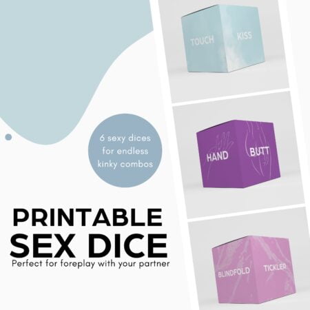 Sex Dice game for couples printable OpenMity